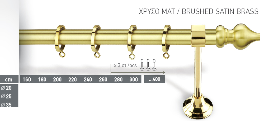 Κατηγορία Φ35 Χρυσό ματ