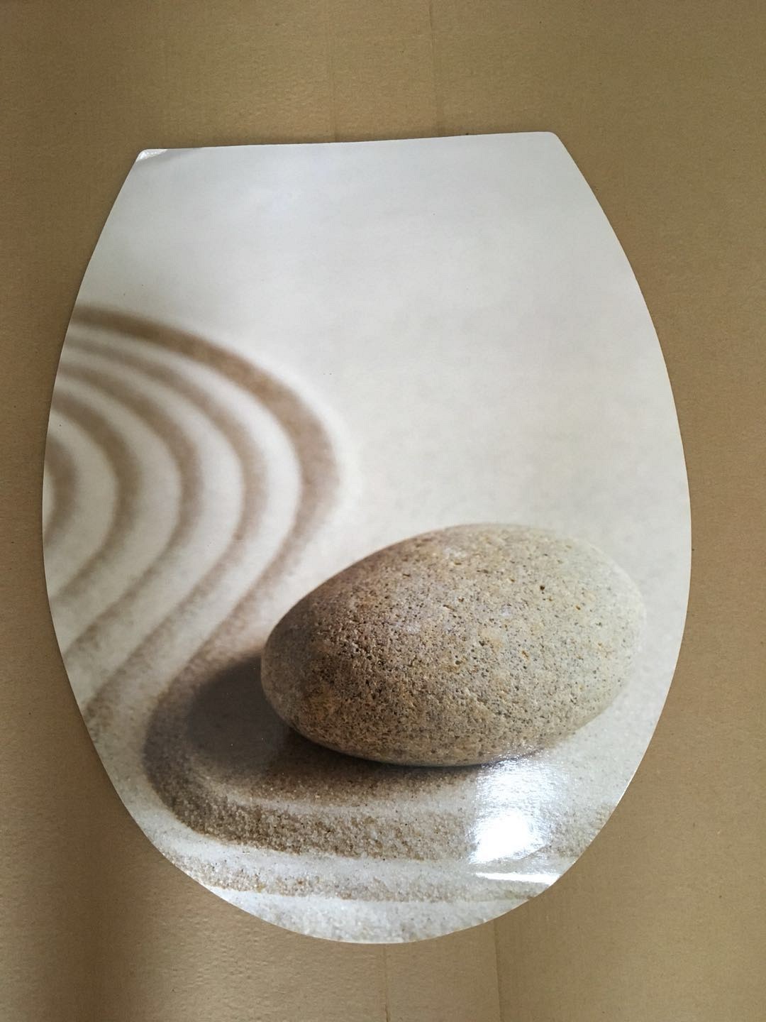 Κάλυμμα λεκάνης polyresin 36x43 cm