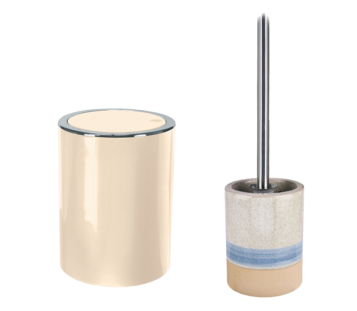 Σετ Καλάθι 5lt & Πιγκάλ Navagio Beige