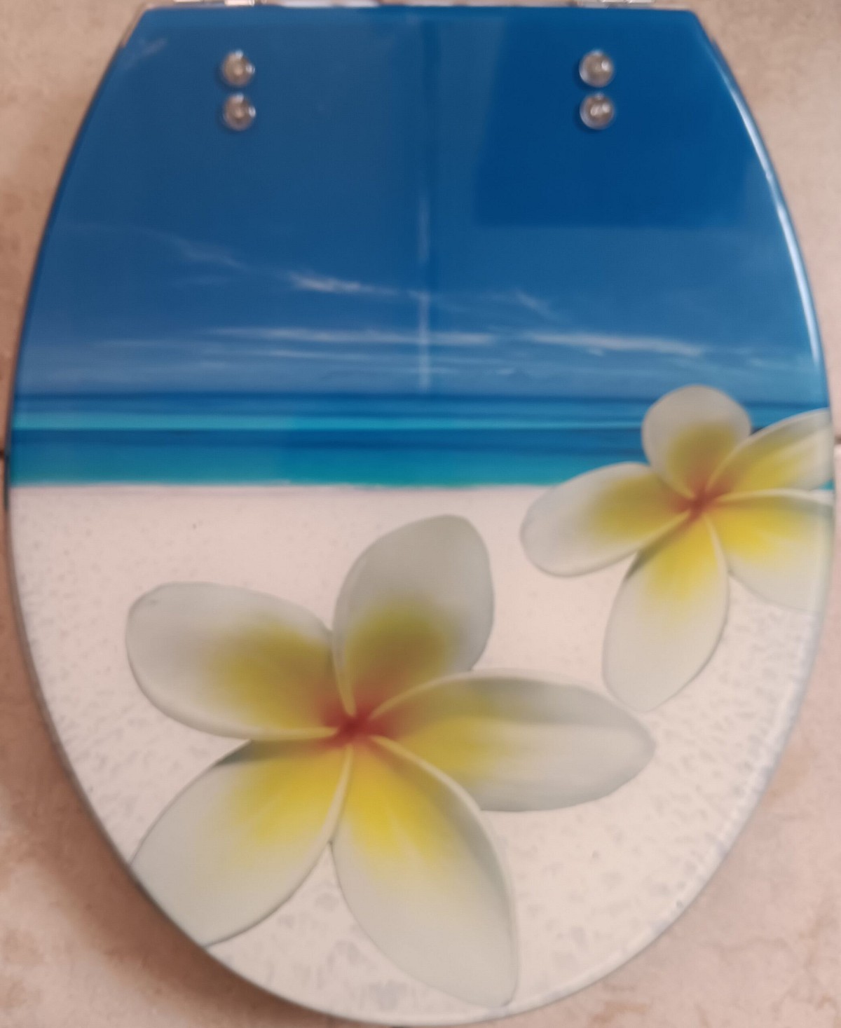 Κάλυμμα λεκάνης polyresin 36x43 cm