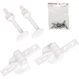 Σετ πλαστικοί μεντεσέδες Eurocasa