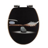 Κάλυμμα λεκάνης mdf με ανοξείδωτους μεντεσέδες  soft close Eurocasa