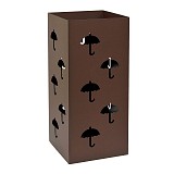 Ομπρελοθήκη Τετράγωνη - Matt Wenge, Pam & Co, W22 x D22 x H50 (cm), 25-943