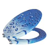 Κάλυμμα λεκάνης polyresin 36x43 cm. Eurocasa