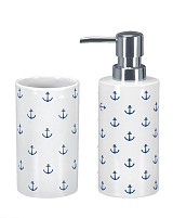 Αξεσουάρ Μπάνιου Anchor  Σετ 2 Τεμαχίων