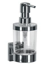 Υγρό Σαπούνι Luno Επιτοίχιo Από Πολυστυρένιο και Μέταλλο 6,6x17,4x10,2 εκ