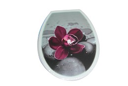 Κάλυμμα λεκάνης PP ορχιδέα 36×43 cm