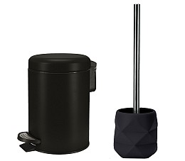 Σετ Καλάθι 3lt & Πιγκάλ One Black