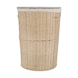 ESTIA ΚΑΛΑΘΙ ΑΠΛΥΤΩΝ BOTANICA 40x40x55cm ME ΕΣΩΤΕΡΙΚΗ ΕΠΕΝΔΥΣΗ & ΚΑΠΑΚΙ