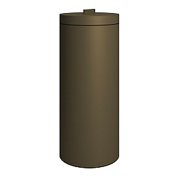 Καλάθι Απλύτων 30 Lit - Matt Light Bronze, Pam & Co, Ø25 x H60 (cm), 2560-963