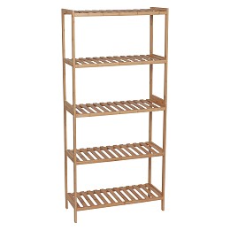 Ραφιέρα με 5 ράφια bamboo