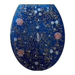 Κάλυμμα λεκάνης polyresin 36x43 cm