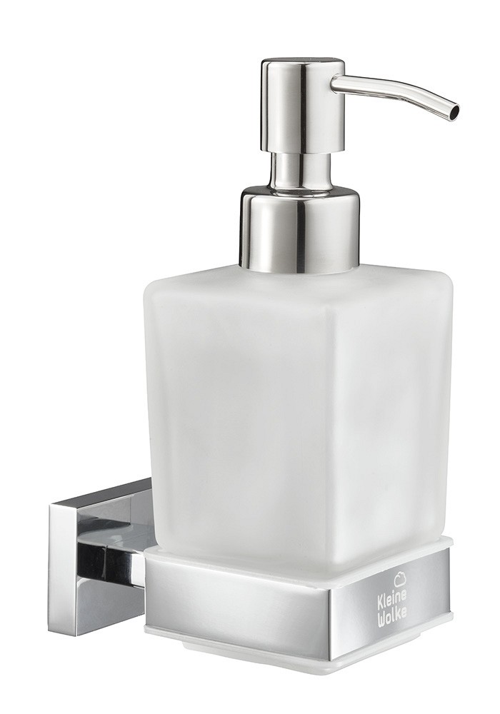 Υγρό Σαπούνι Meo Επιτοίχιo Από Ορείχαλκο, Ανοξείδωτο Ατσάλι και Γυαλί 6,2x15,8x9,5 εκ