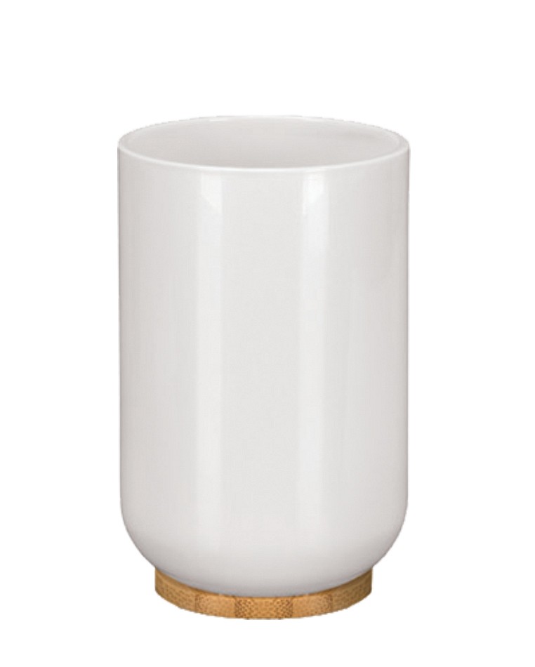 Ποτήρι Timber Από Πλαστικό & Μπαμπού 7,2x11 εκ