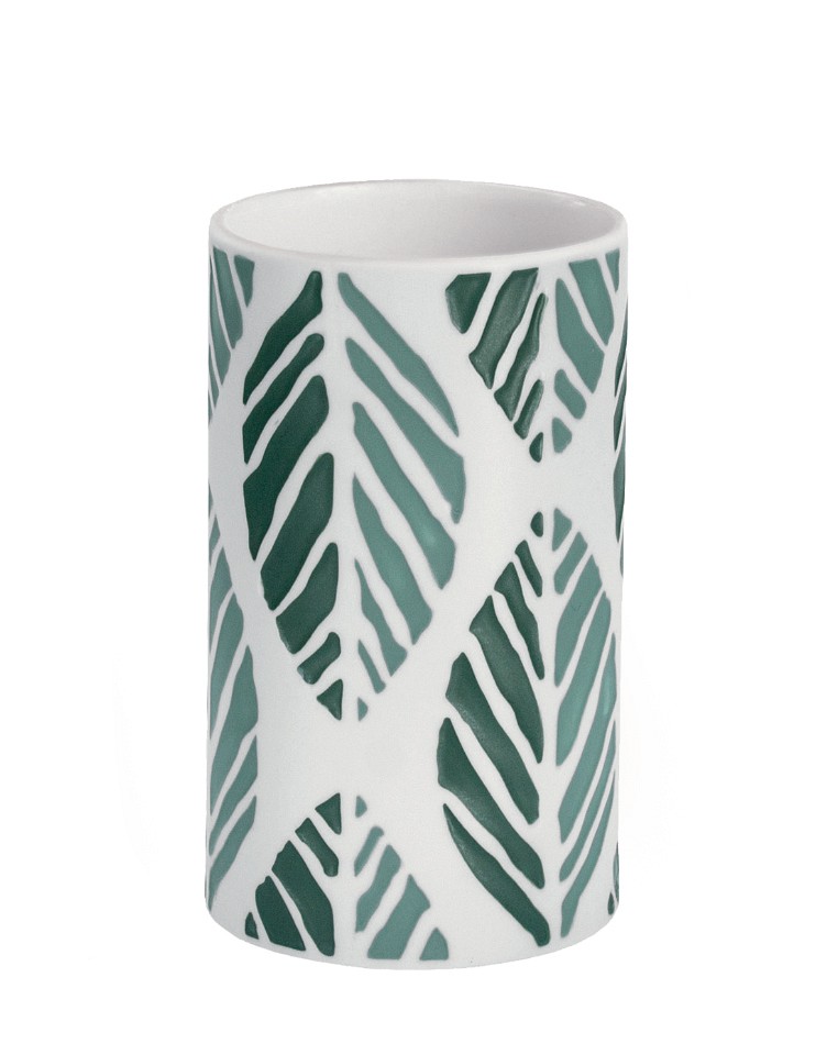 Ποτήρι Leaf Από Kεραμικό 7x10 εκ