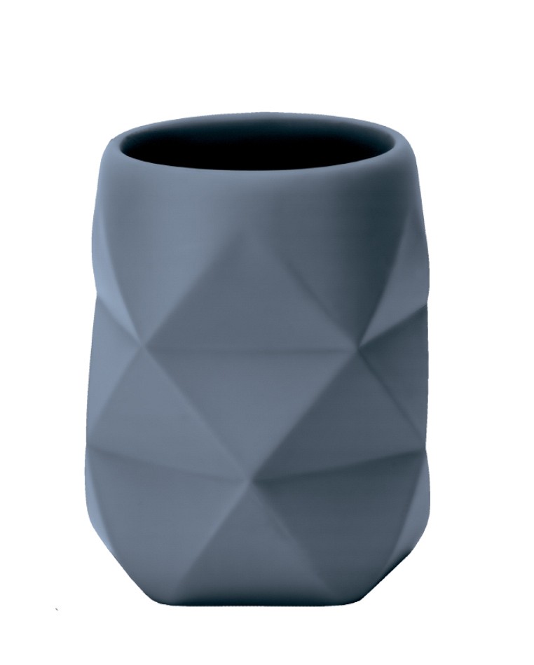 Ποτήρι Crackle Από Πολυρεσίνη 8x10 εκ