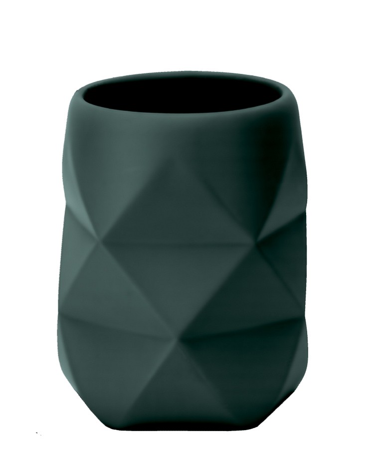 Ποτήρι Crackle Από Πολυρεσίνη 8x10 εκ