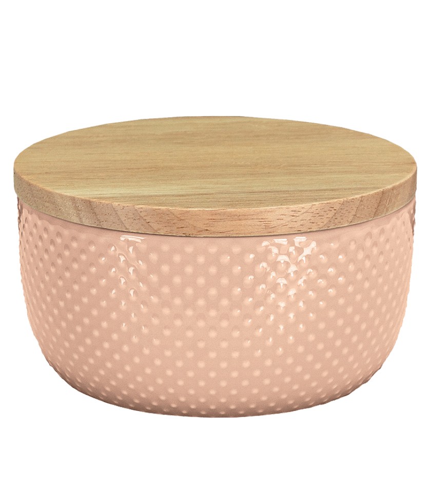 Θήκη για Βαμβάκι Dotty Από Κεραμικό 13,3x8,5 εκ