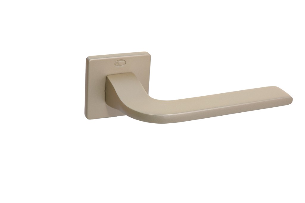 Ζευγάρι Χειρολαβών Πόρτας σε Ροζέτα με Κλείστρο WC και Καρέ