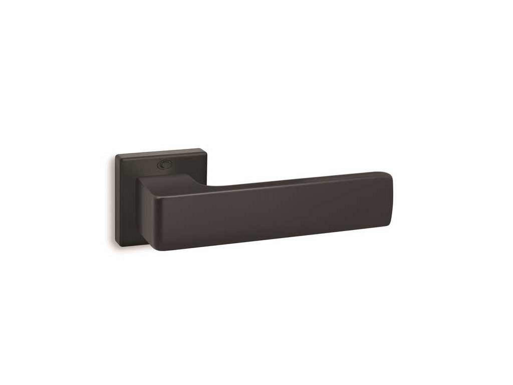 ΧΕΙΡΟΛΑΒΗ ΡΟΖΕΤΑ ΜΠΑΝΙΟΥ   Καρε 6mm Ματ Μαύρο