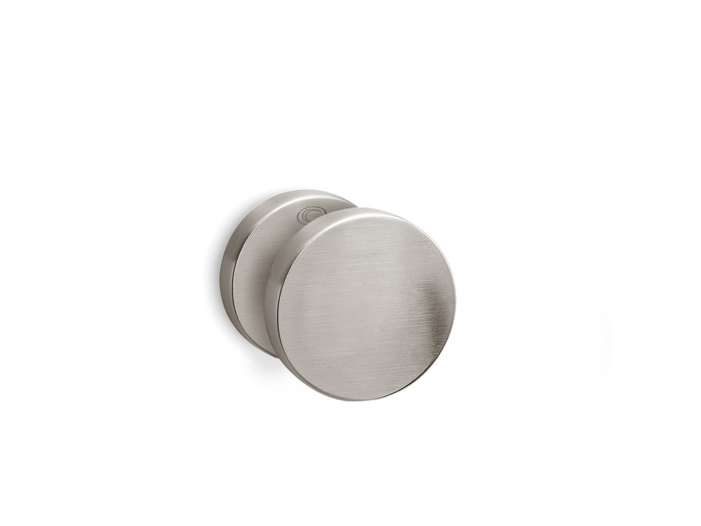 Πόμολο πόρτας στριφτό γυριστό ΡΟΖΕΤΑ ΚΛΕΙΔΙ Ματ Νίκελ