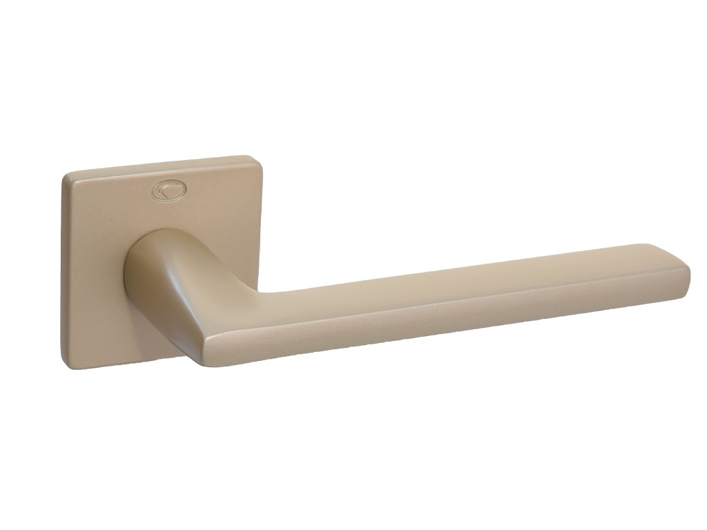 Ζευγάρι Χειρολαβών Πόρτας σε Ροζέτα με Κλείστρο WC και Καρέ