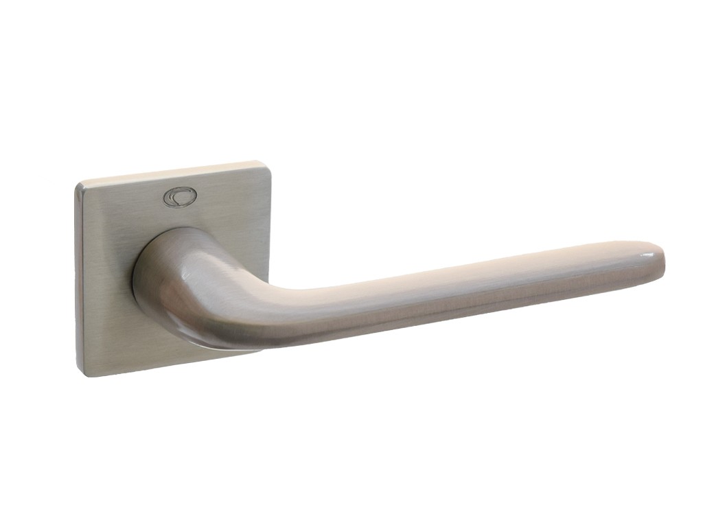 Ζευγάρι Χειρολαβών Πόρτας σε Ροζέτα με Κλείστρο WC και Καρέ