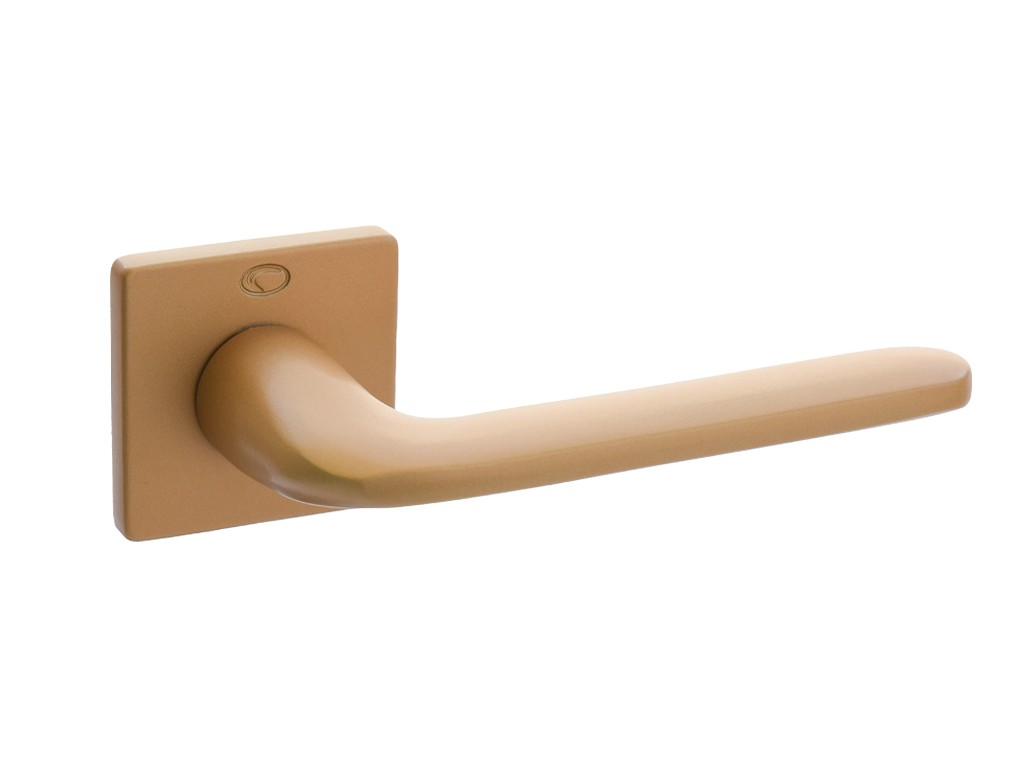 Ζευγάρι Χειρολαβών Πόρτας σε Ροζέτα Χωρίς Επιστόμια Σατέν Όρ