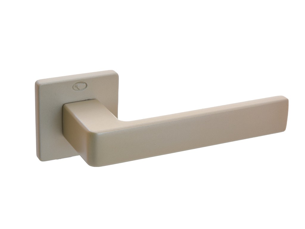 Ζευγάρι Χειρολαβών Πόρτας σε Ροζέτα με Κλείστρο WC και Καρέ