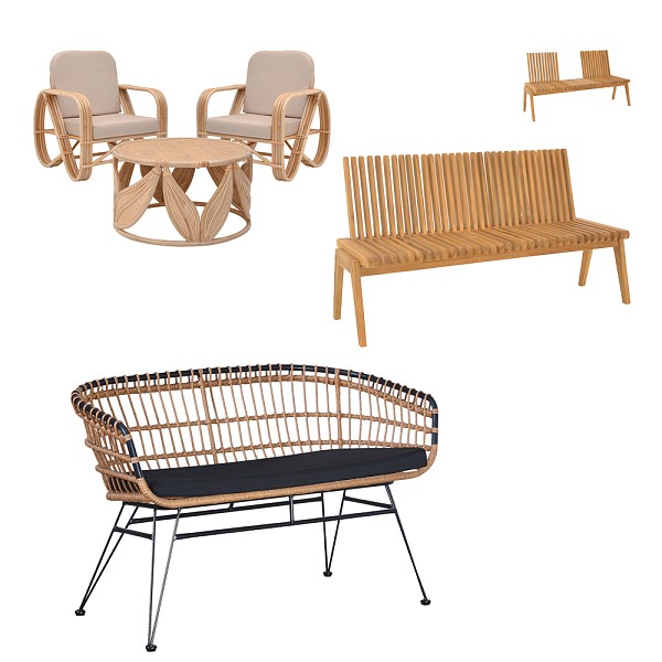 ΚΑΝΑΠΕΔΕΣ ΚΑΙ ΣΑΛΟΝΙΑ ΚΗΠΟΥ