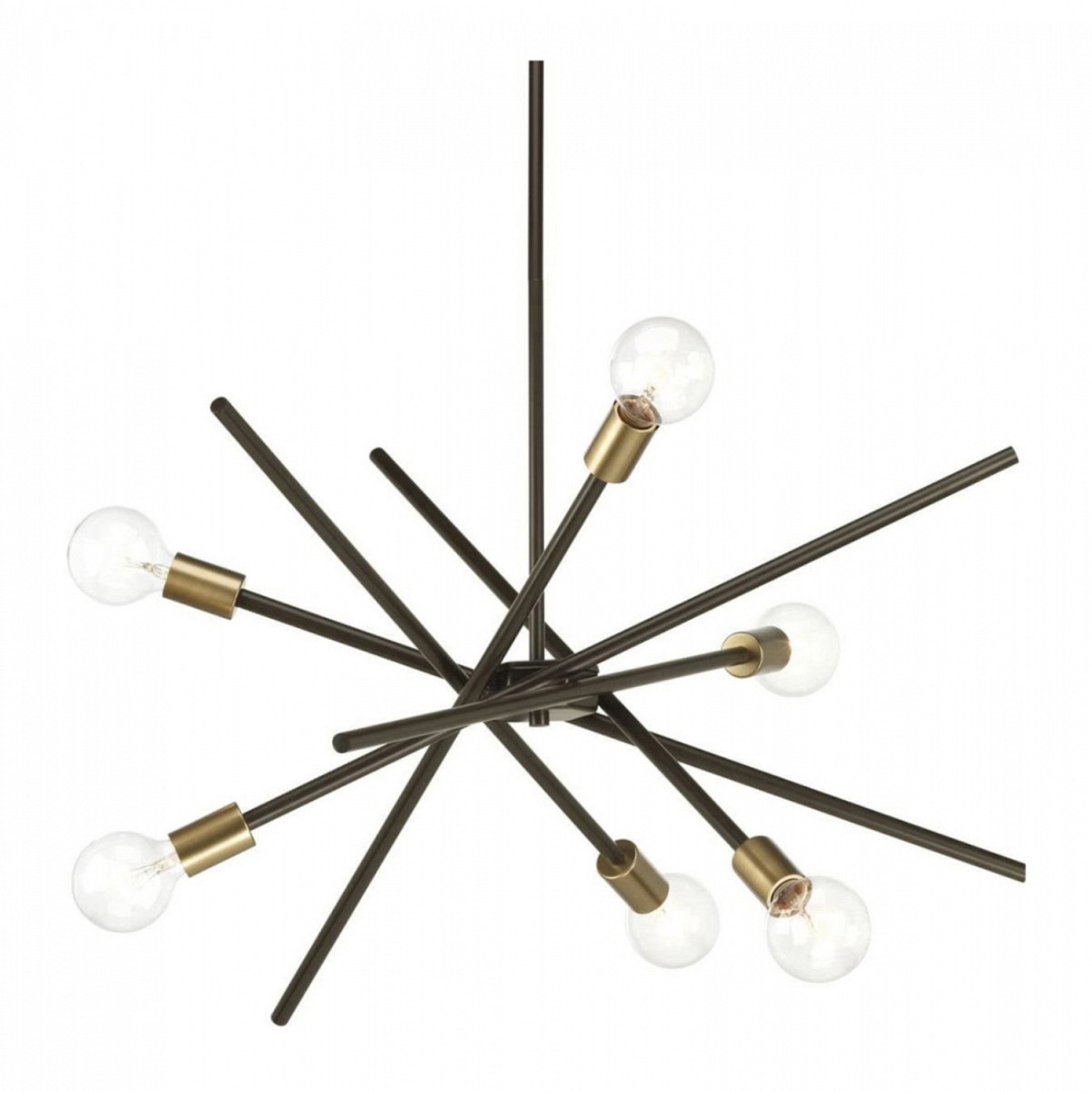 ΦΩΤΙΣΤΙΚΟ ΟΡΟΦΗΣ ΠΟΛΥΦΩΤΟ ΜΕΤΑΛΛΙΚΟ ΜΑΥΡΟ ΧΡΥΣΟ HM7545.01 80x80 εκ.