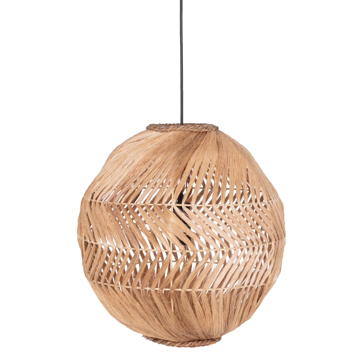 ΦΩΤΙΣΤΙΚΟ ΟΡΟΦΗΣ ΣΦΑΙΡΙΚΟ ΑΠΟ ΙΝΕΣ ΑΜΠΑΚΑ ΣΕ ΦΥΣΙΚΟ 44x44x46-80Yεκ.HM7779