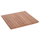 ΕΠΙΦΑΝΕΙΑ ΤΡΑΠΕΖΙΟΥ ΤΕΤΡΑΓΩΝΗ HM18135 ΞΥΛΟ TEAK--ΦΥΣΙΚΟ 60x60x4(πάχος)εκ.