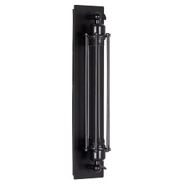 ΑΠΛΙΚΑ ΤΟΙΧΟΥ 2ΦΩΤΗ BEACON HM4463 ΜΕΤΑΛΛΟ ΣΕ ΜΑΥΡΟ 10x10x47Υεκ.