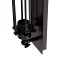 ΑΠΛΙΚΑ ΤΟΙΧΟΥ 2ΦΩΤΗ BEACON HM4463 ΜΕΤΑΛΛΟ ΣΕ ΜΑΥΡΟ 10x10x47Υεκ.