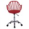 ΚΑΡΕΚΛΑ ΓΡΑΦΕΙΟΥ BECKY HM8457.04 ΣΕ ΚΟΚΚΙΝΟ ΧΡΩΜΑ 57Χ57Χ96 ΕΚ