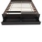 ΚΡΕΒΑΤΙ ΜΕΛΑΜΙΝΗΣ CAPRI HM599.11 ΜΕ 2ΣΥΡΤΑΡΙΑ-WENGE- ΓΙΑ ΣΤΡΩΜΑ 140x200εκ.