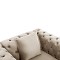 ΠΟΛΥΘΡΟΝΑ τ.CHESTERFIELD MOBAR HM3261.02 ΚΡΕΜ ΒΕΛΟΥΔΟ-ΜΕΤΑΛΛΙΚΑ ΠΟΔΙΑ 99x86,5x77Υεκ.