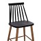ΣΚΑΜΠΟ ΜΠΑΡ VANESSA ΜΑΥΡΟ ΜΕΣΑΙΟΥ ΥΨΟΥΣ HM9300.02  43x45x97Υεκ.