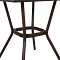 ΤΡΑΠΕΖΙ ΑΛΟΥΜΙΝΙΟΥ HARLOW 70X70X76 BAMBOO LOOK HM5568.01 ΛΕΥΚΗ ΠΑΤΙΝΑ ΜΕ ΓΥΑΛΙ