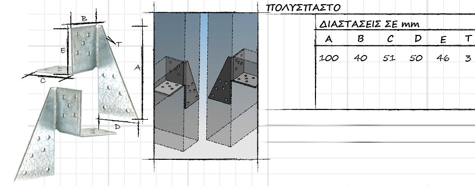 029 Ειδη Χαγιατιων,Γωνιες,Συνδεσμοι