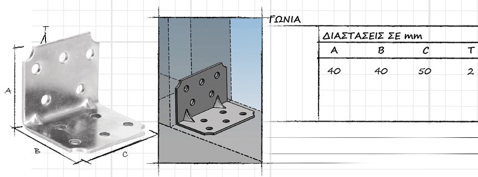 024 Ειδη Χαγιατιων,Γωνιες,Συνδεσμοι
