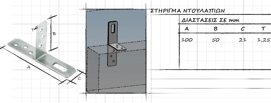 022 Ειδη Χαγιατιων,Γωνιες,Συνδεσμοι