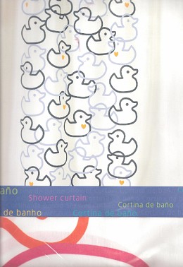 004 Κουρτίνα μπάνιου stock