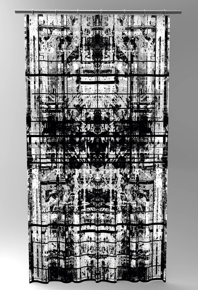 666 Εκτυπωμενη Κουρτινα