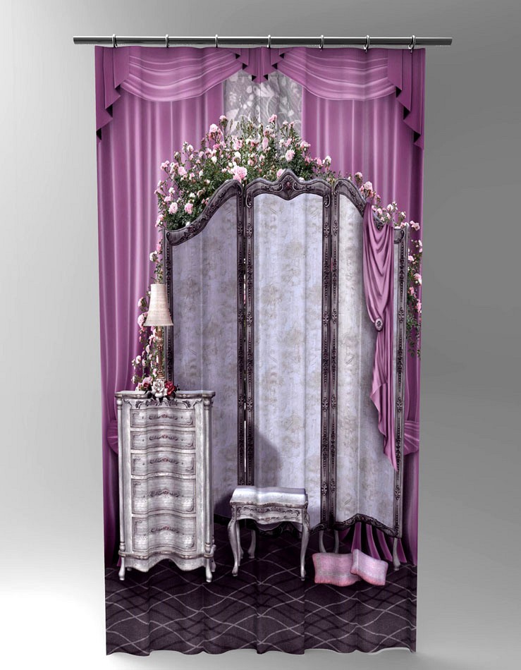 515 Εκτυπωμενη Κουρτινα