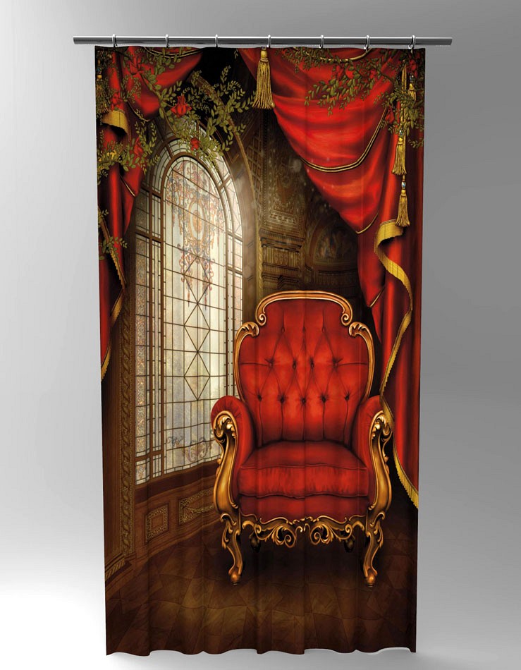 523 Εκτυπωμενη Κουρτινα