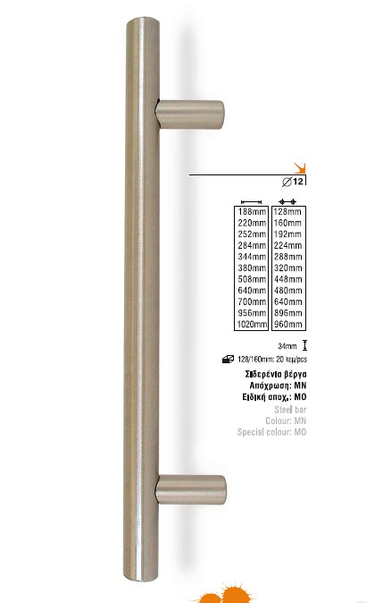 102 Λαβη επιπλου ντουλαπιου συρταριου