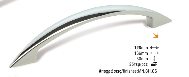 108 Λαβη επιπλου ντουλαπιου συρταριου