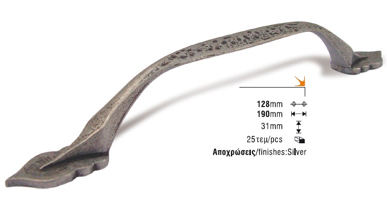 270 πομολο ντουλαπιου συρταριου ρουστικ